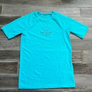 EUC GapKids size 14/16 aqua rashguard